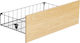 HomeMarkt Grind made of Metal Black 62x95x30cm 2pcs