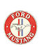 Wall Decor Metal Sign Ford Mustang 25102 4036113251028