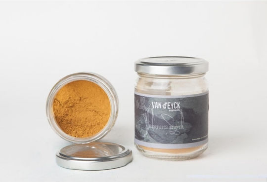 Van D'eyck Ikonographie-Pulver Rohsienna 100g