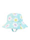 Zoocchini Kids' Hat Bucket Fabric Sunscreen Light Blue