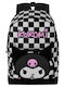 Karactermania Kuromi Hello Kitty Adaptable Σχολική Τσάντα Πλάτης Πολύχρωμη