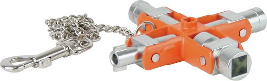 Weidmüller Cross Key Quadro Combination Tool 10 Standard Keys for Electrical Panels