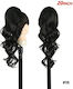 Gkm Synthetic Human Hair Keratin Kanekalon Does Not Frizz Does Not Shine Does Not Tangle Type Vang 50 Cm Hairpieces System Code 1b
