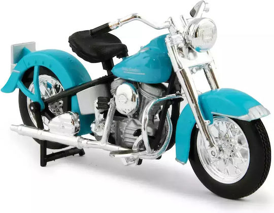 Maisto Harley-davidson Miniature Modeling Blue in Scale 1:18 34360