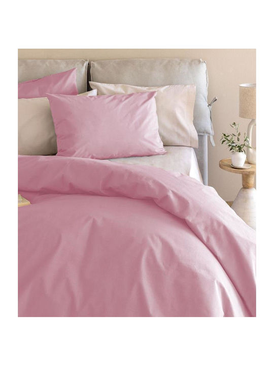 Palamaiki Etoile/2 Σεντόνι Διπλό 200x260εκ. Pink