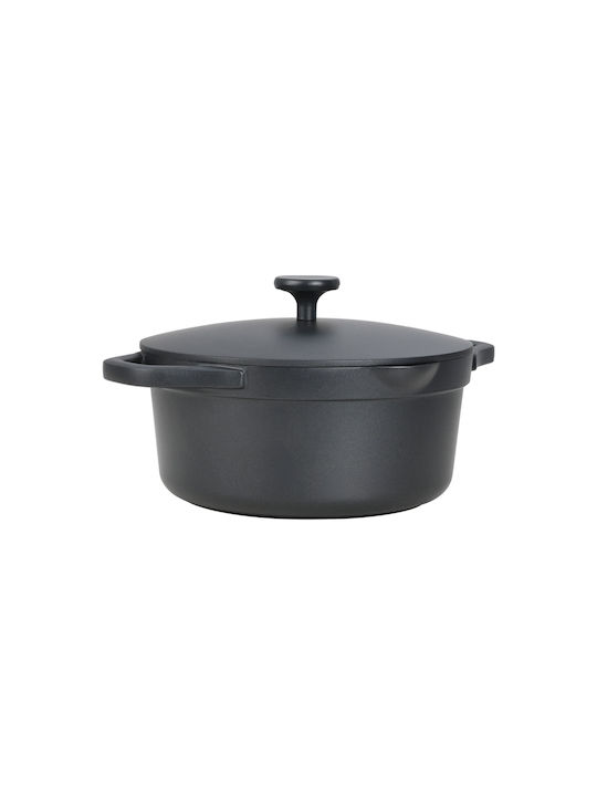 Estia Ceramiq Βαθιά Κατσαρόλα από Χυτό Αλουμίνιο 4.4lt / 24cm