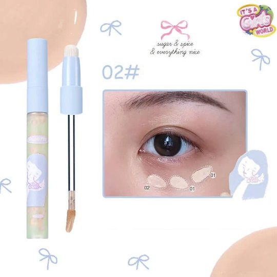 Flortte Lichid Corector #02 Beige 4.8gr