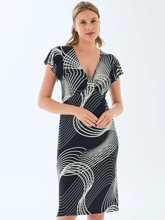 GoldenBay Dress All Day Black