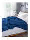 Sunshine Eliot Κουβέρτα Πικέ Υπέρδιπλη 220x240εκ. Blue