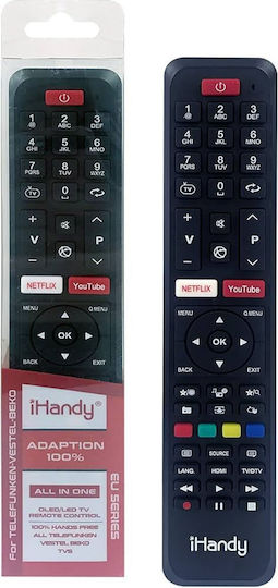 Compatibil Telecomandă Ihandy pentru TV Telefunken 8978784546545