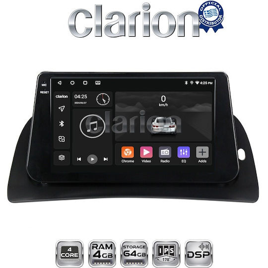 Clarion Ηχοσύστημα Αυτοκινήτου για Renault Kangoo 2011 > 2021 (Bluetooth/USB/WiFi/GPS/Apple-Carplay/Android-Auto)