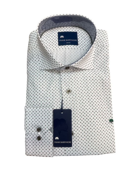 Long Sleeve Shirt in Regular Fit White