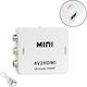 ATC 111158 Μετατροπέας RCA female σε HDMI female Κόκκινο