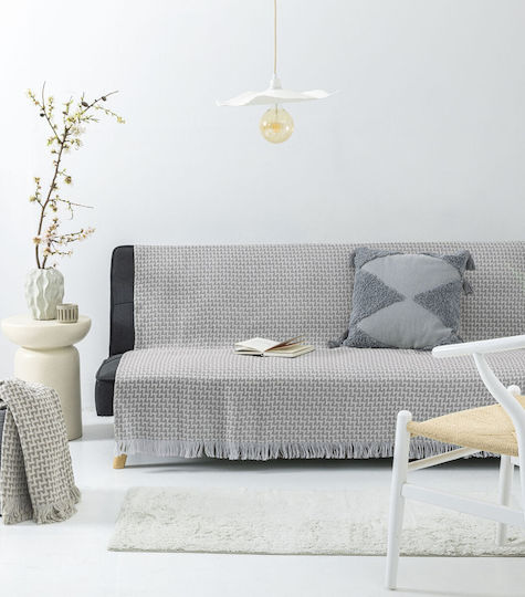 Palamaiki Labi Armchair Throw 180x180cm Grey