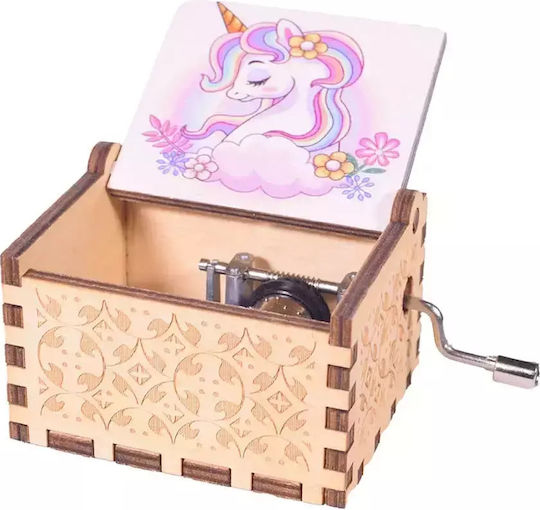SP Souliotis Goki Spieluhr Einhorn Aus Holz