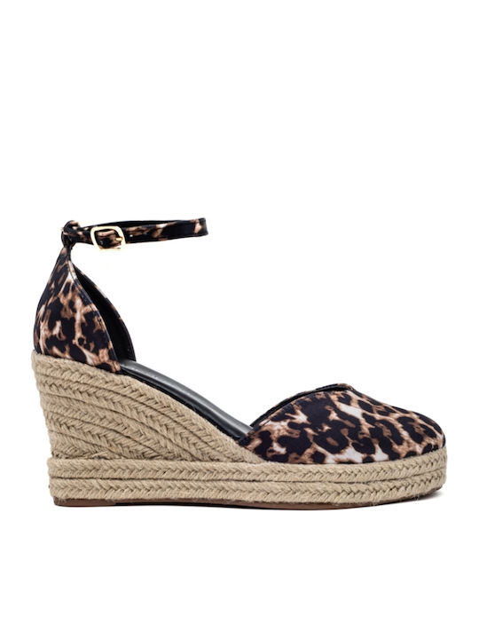 Women's Platform Espadrilles Brown