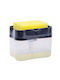Spender Küche Kunststoff mit Schwammhalter Transparent 380ml