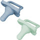 Dr. Brown's Happy Paci Pacifiers Silicone Blue-Green for 0+ months 2pcs