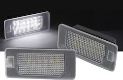Vinstar Φώτα Πινακίδας Led 12V για Fiat 500X / 500E 2τμχ