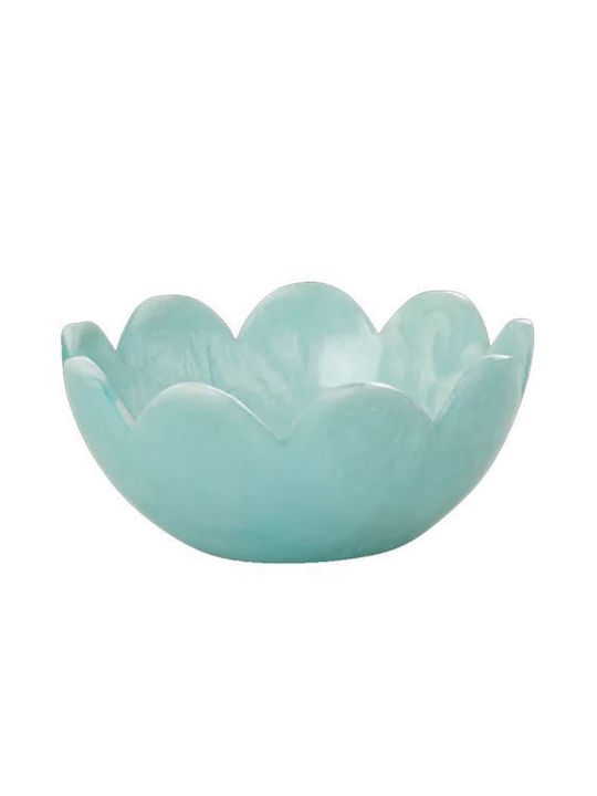 Rice Serving Bowl Round made of Melamine Green with Diameter 15cm 2pcs
