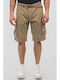 Herrenshorts Cargo Brass Beige