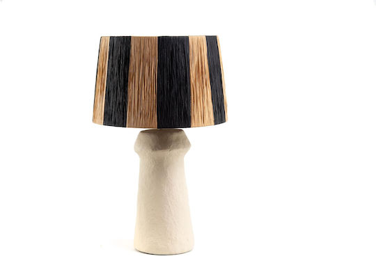 Soulworks Table Lamp with Shade and Beige Base