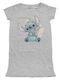Disney Summer Women's Pyjama Top Gray Lilo & Stitch