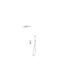 Sparke Built-in Mixer & Shower Head Set for Shower Silver