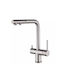 Helika Akvaduo Plus Kitchen Counter Water Filtering Faucet With Inox Matt Shower
