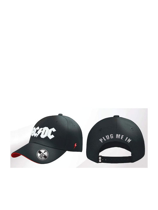Ac Dc Plug Me In Baseball Cap Gewaschen