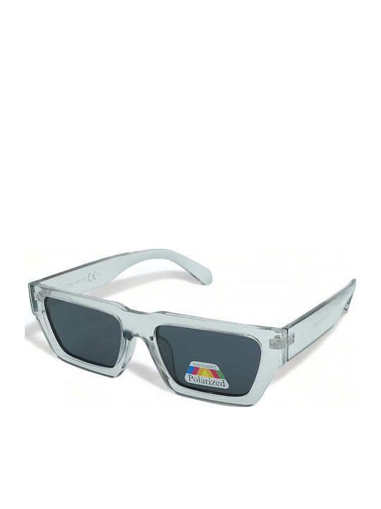 Optosquad Men's Sunglasses with Gray Plastic Frame and Gray Polarized Lens