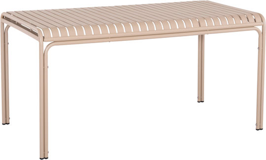 Masă Rachel 150x80x76buc Champagne