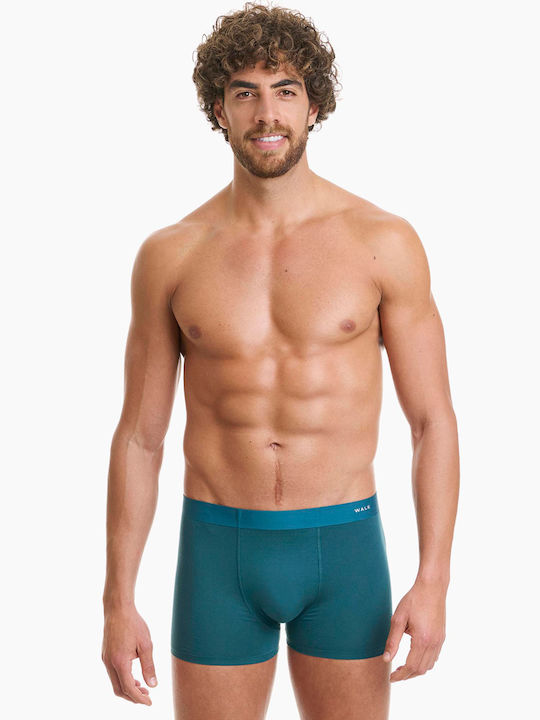 Walk Men's Boxer Petrol with Patterns