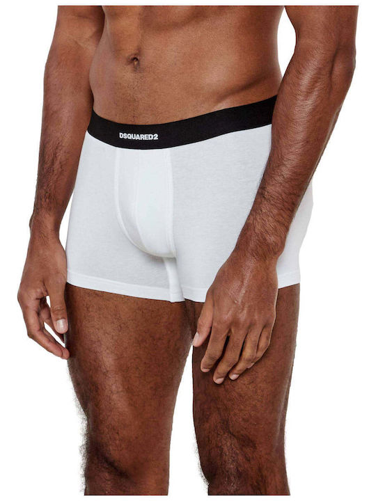Dsquared2 Μποξεράκια 2Pack Λευκό