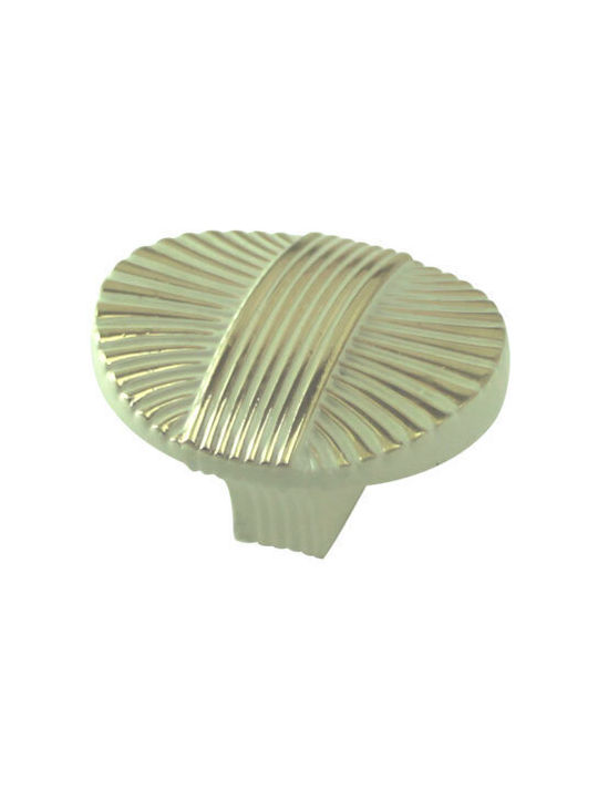 Perfect Knob Furniture made of Metallic Ecru gold 190-10-31 1pcs