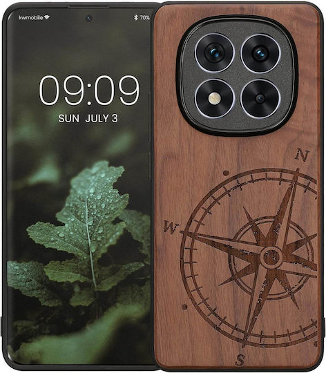 KWmobile Задна корица Дърво Кафяв (Redmi Note 14 Pro+)