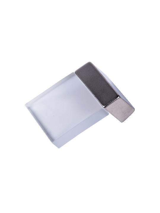 Citterio Line Buton Mobilier din Zamak Nickel Matte - Matte 30mm 15-11-1063 1buc