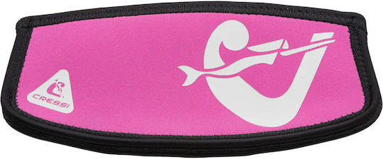 Cressi Simply Neo Mask Strap Cover Pink White