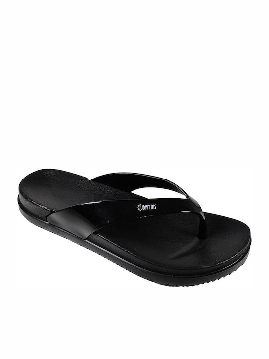 Cubanitas Women's Flip Flops Black