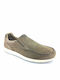 Men's Leather Moccasins Beige