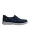 Men's Leather Moccasins Blue