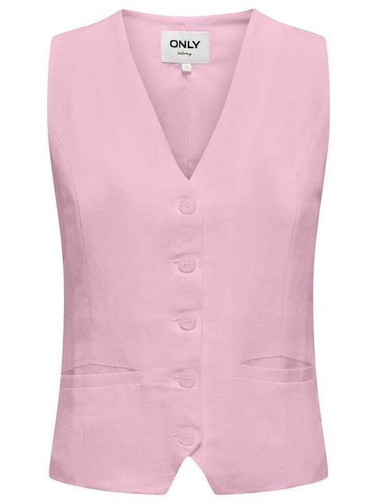 Only Life Vest Pink Vestă de damă