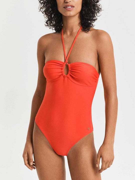 Badeanzug Orange