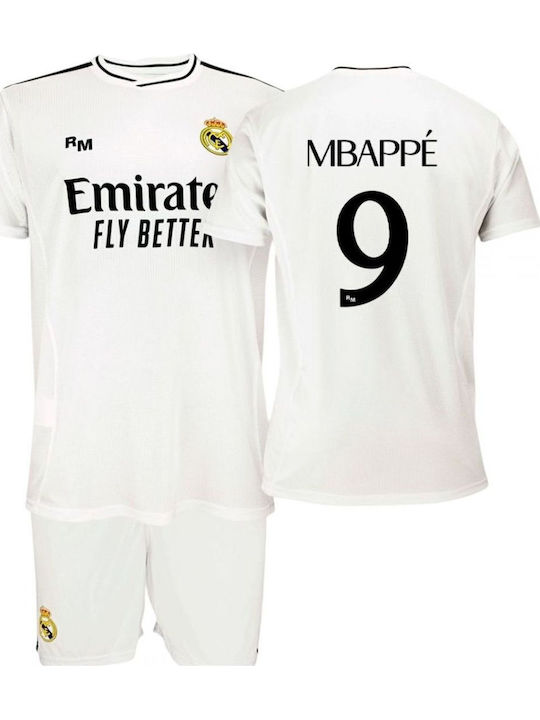 Real Madrid Mbappe Box Home Kit Rm 2024/25 Jr Rm24b1e