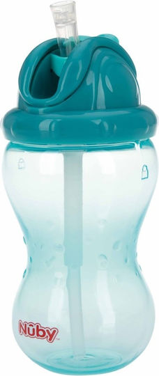 Nuby Educational Sippy Cup Plastic Turquoise for 12m+m+ 360ml
