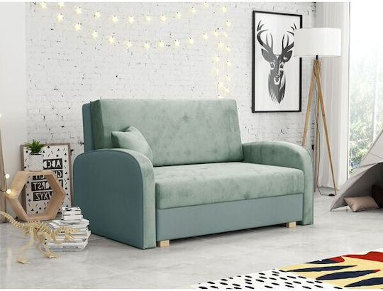 Columbus 162 Doppelsitzer Sofa mit Stauraum Türkis 85x133x98cm