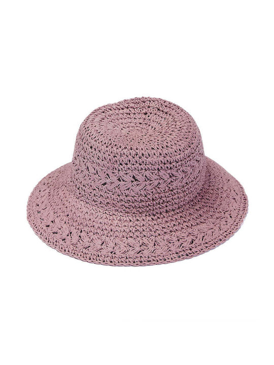 Achilleas Accessories Frauen Stoff Hut Lila