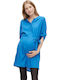 Maternity Tunic Shirt Blue Royal 20010954 Lia Mamalicious