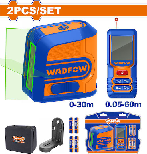 Wadfow Linear Laser Level Green Beam with Working Range 30m