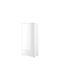 Ușă dublă Dulap de Haine Concept Pro Lenart Levfere 155 Alb 101x55x218cm